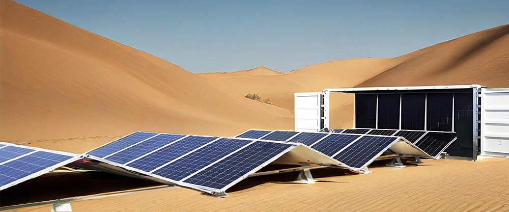 کانتینر برق خورشیدی